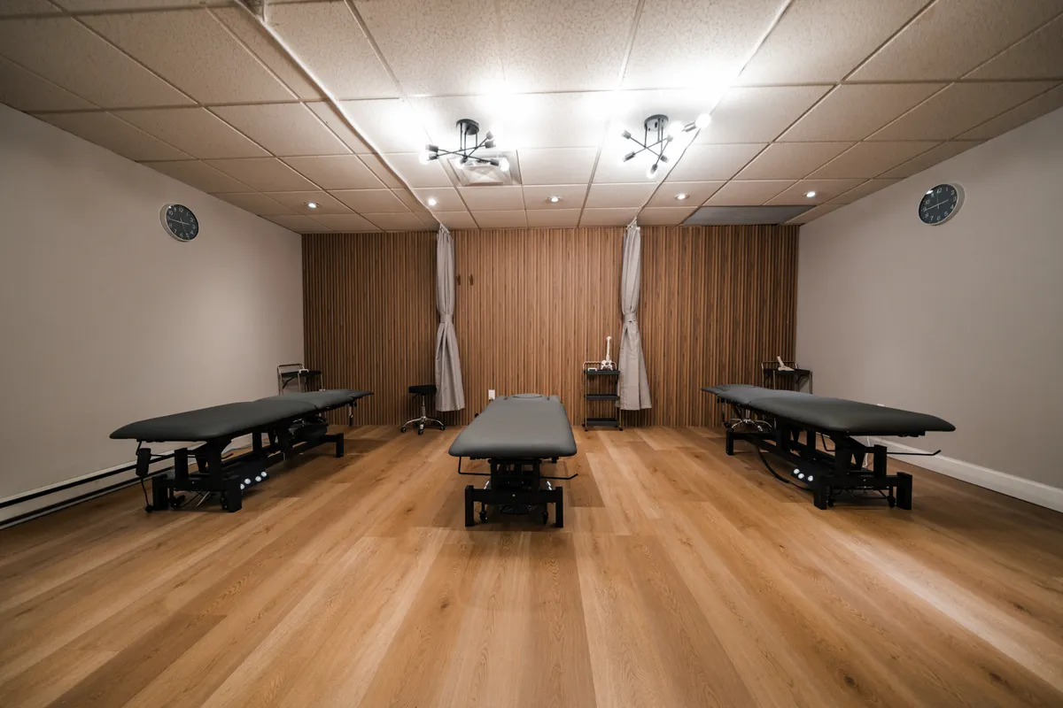 A treatment room at ReviveLab in Bridgeland